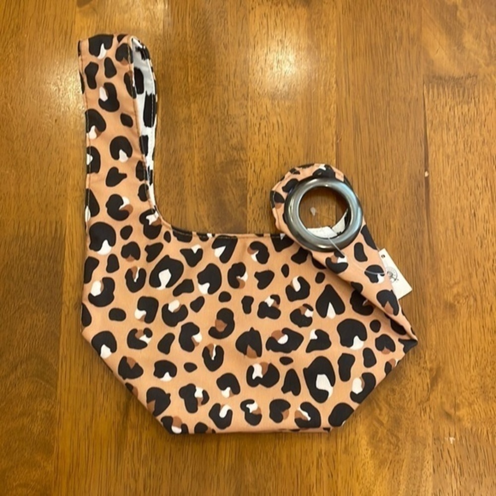 Leopard Reversible storage bag - Picture 2 of 4
